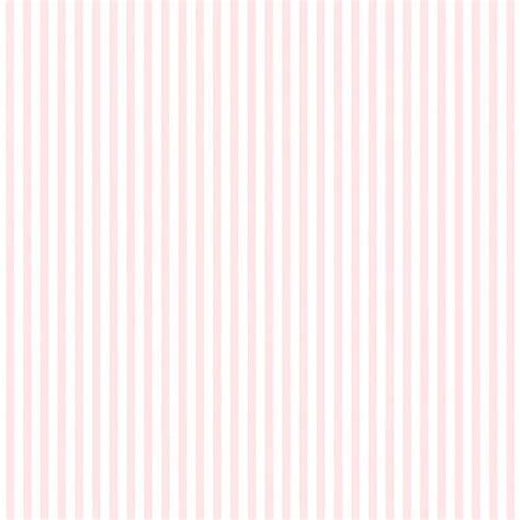 PR33833 l Pink and White Vertical 6mm Stripe Prepasted Wallpaper