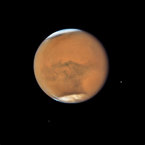 Hubble's Close-up View of Mars Dust Storm | NASA Solar System Exploration