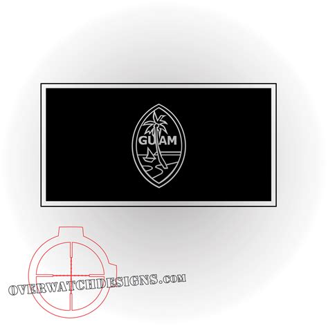 Guam Flag Decal - Overwatch Designs