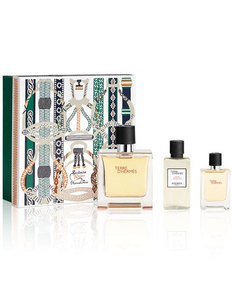 HERMÈS Men's 3-Pc. Terre d'Hermès Pure Perfume Parfum Gift Set - Macy's