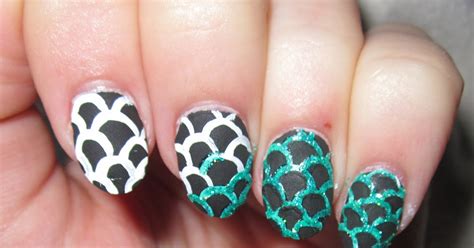 Nevorpurify's Nail Art: Fish Scales