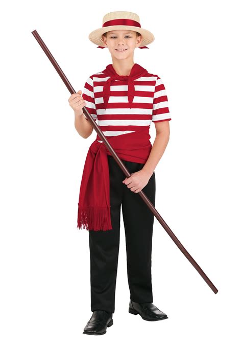 Venice Gondolier Kid's Costume