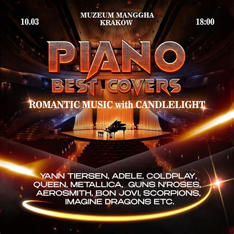 Piano Best Covers: Romantic Music with Candlelight | Bilety Online ...