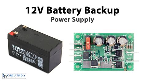 12V Battery Backup Power Supply