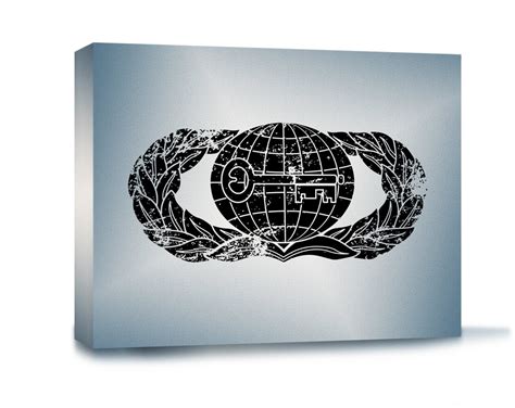 Air Force Intelligence Badge Gallery Wrapped Canvas - Etsy