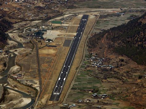 Photos: Bhutan's Tiny Himalayan Paro Airport - Business Insider