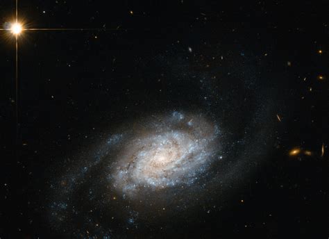 Newly Released Hubble Image of Spiral Galaxy NGC 3455