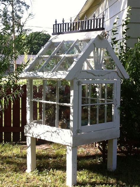 23 Small Greenhouse Made From Old Antique Windows https://wonderfulbackyard.com/2018/11/15/23 ...