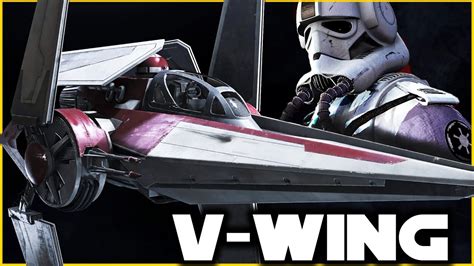 Tri-Droid Nightmare, Father of the TIE Fighters | V-Wing COMPLETE Breakdown - YouTube