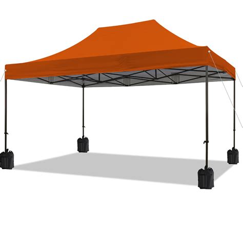 Buy MEWAY 10' x 15' Commercial Canopy Tent Pop Up Instant Canopy Shelter with 150 Square Feet of ...