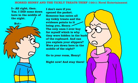 Horrid Henry Punished for Eating Tickly Treats by MJEGameandComicFan89 on DeviantArt