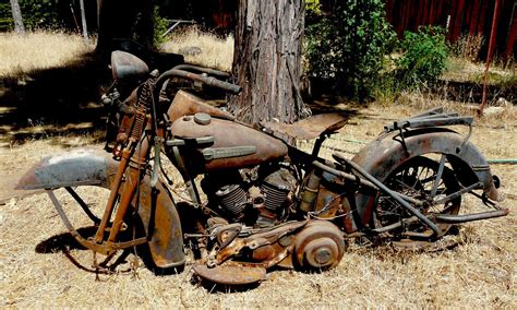 Harley Davidson Motorcycle Salvage Yard | Antagonisteclothing