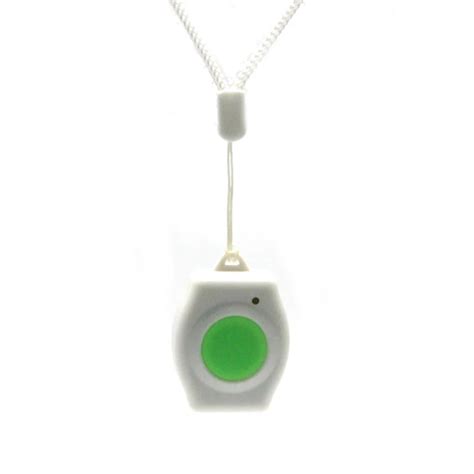 Necklace Type Style Waterproof Wireless Panic Button SOS Button ...