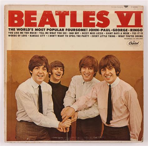 The Beatles "Beatles VI" Vinyl Record Album | Pristine Auction