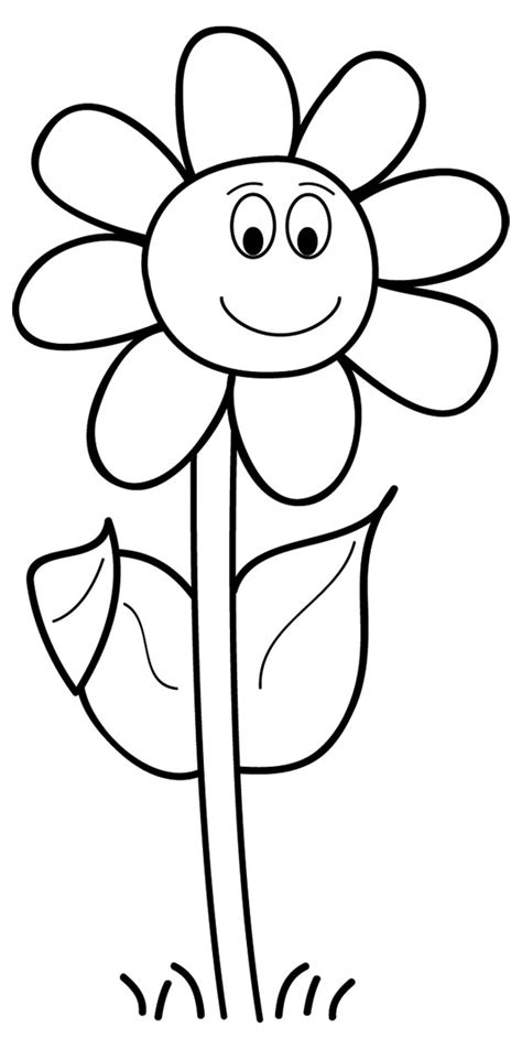 Flower clipart black and white clipartion com 3 – Clipartix