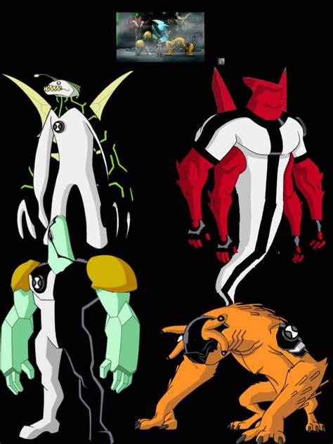 four ben 10 fusions by loke201029 on DeviantArt