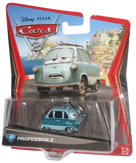 Disney Pixar Movie Cars 2 Professor Z #6 Die Cast Mattel Vehicle Toy Car | eBay