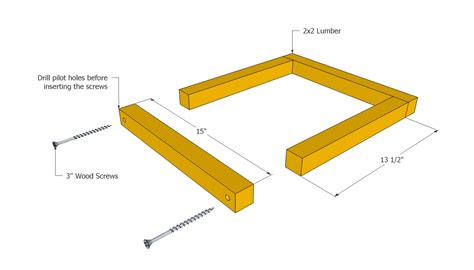 Woodwork How To Build Wood Box Frame PDF Plans