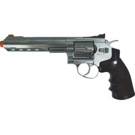 Paintball Outfitters Inc. > Airsoft Revolvers > WG CO2 Full Metal 6" Airsoft Magnum Gas Revolver ...