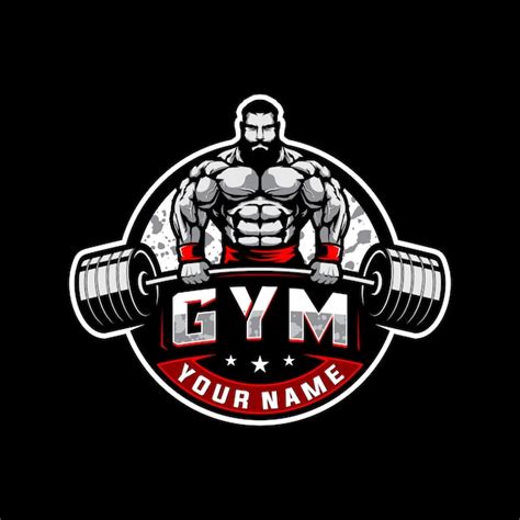 Premium Vector | Bodybuilding and gym logo