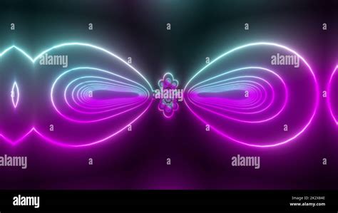 Purple neon lights Stock Photo - Alamy