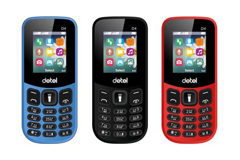 Detel Launches Four Feature Phones with Panic Button • TechVorm