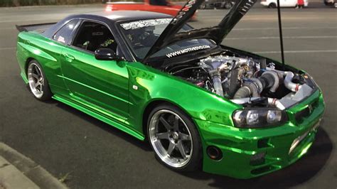 1200HP R34 Skyline GT-R | DragTimes.com Drag Racing, Fast Cars, Muscle Cars Blog