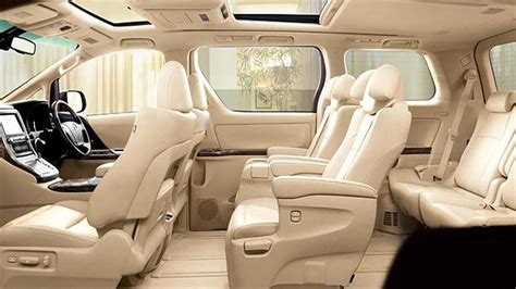 Toyota alphard interior design