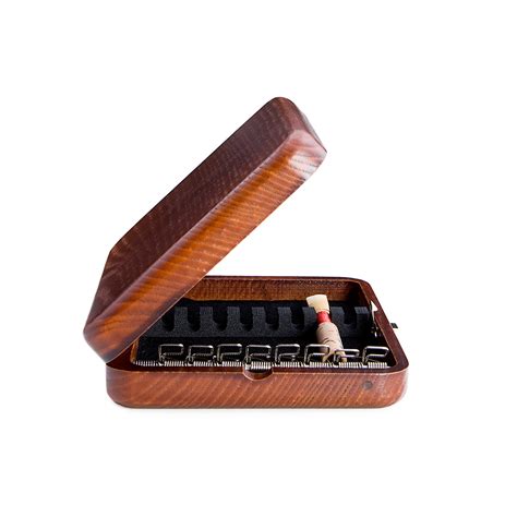 Reeds 'n Stuff | Wooden Reed Case for 8 Oboe Reeds