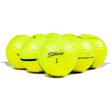 Titleist 2021 Pro V1 Yellow Overrun Golf Balls - Golfballs.com