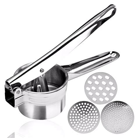 Stainless Steel Manual Juicer Multi Functional Crusher Squeezer Baby ...