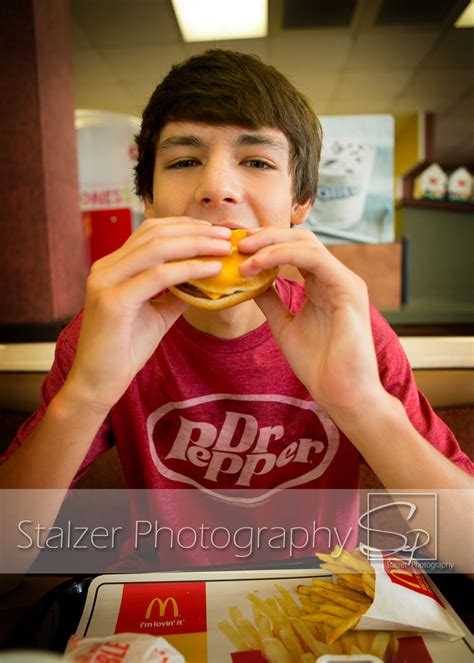 Senior Pictures McDonalds Do you want fries with that Cheeseburger Dr Pepper Lunch time Dr ...