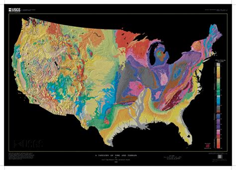 Earthguide maps - Geologic map - U.S.