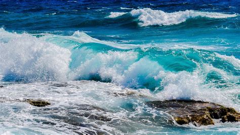 Deep blue and wavy sea | Free Photo - rawpixel