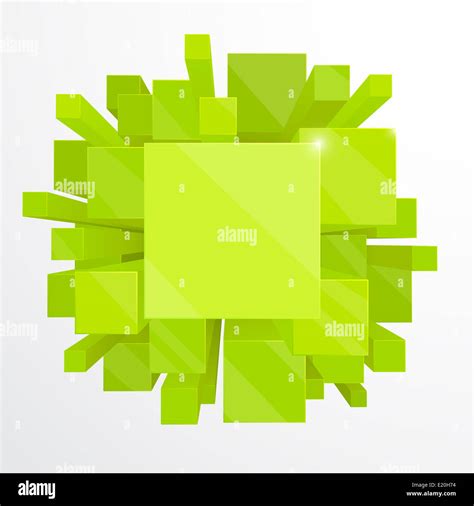 3d green abstract background Stock Photo - Alamy