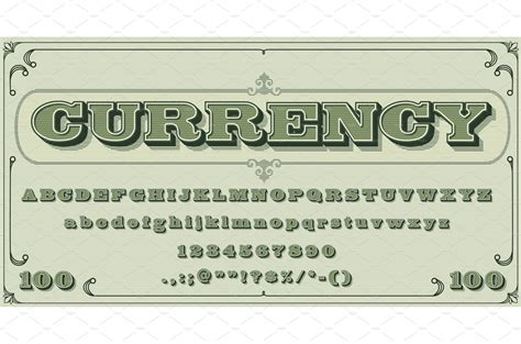 Money font, vintage type – MasterBundles