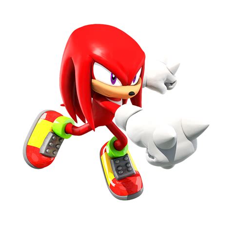 Knuckles (Sonic Heroes Pose) Lighting 2 by FinnAkira on DeviantArt