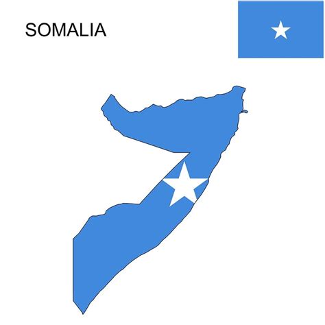 Somalia Flag Map and Meaning | Mappr