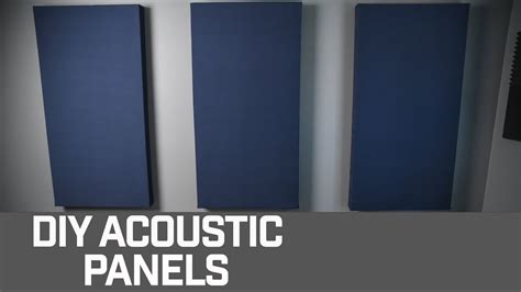 Homemade Acoustic Wall Panels - Homemade Ftempo