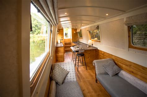 Narrowboat | mothershipmarine.com | Boat house interior, Houseboat living, Boat interior design