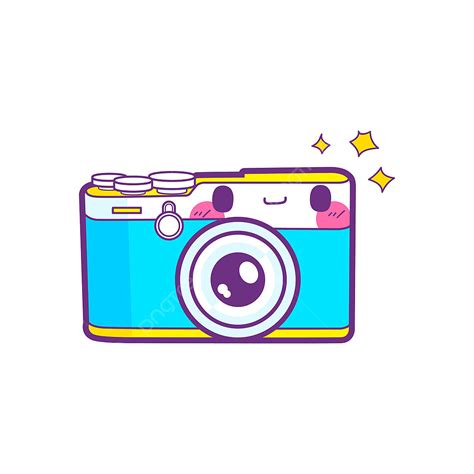 Cute Camera Clipart Transparent PNG Hd, Cute Camera Sticker Emoticon, Camera Icons, Cute Icons ...