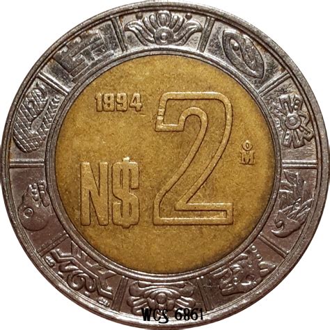 Mexico 1992-Today - 100 Centavos = 1 Peso - World Coin Shop