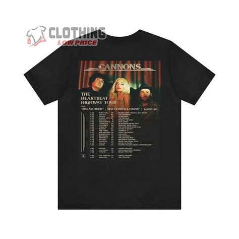 Cannons 2023 Tour Merch, Cannons Heartbreak Highway Tour Unisex Tee Unisex Hoodies, Sweatshirts ...