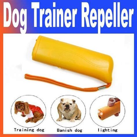 3 in 1 Stop Bark Deterrent Dog Repellents Ultrasonic Pet Training ...