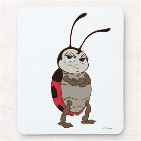 Bug's Life Francis male ladybug arms folded angry Mouse Pad | Zazzle | Bug tattoo, Disney sleeve ...