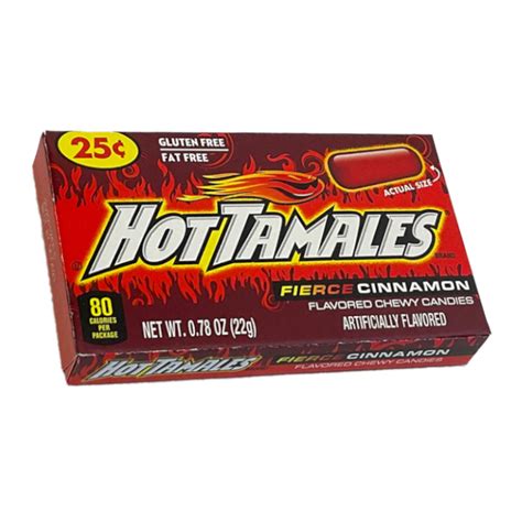 Hot Tamales Fierce Cinnamon Candies - 24 Pc.