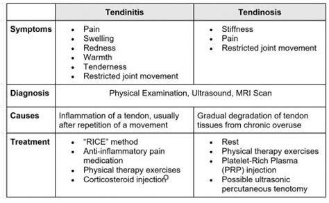 Tendonitis vs Tendinosis - Injury Health Blog