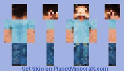 Realistic Steve Minecraft Skin