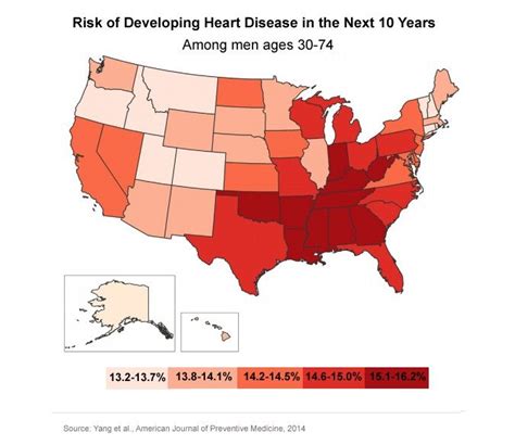 Where Is Heart Disease Risk the Highest and Lowest? (Maps) | Live Science