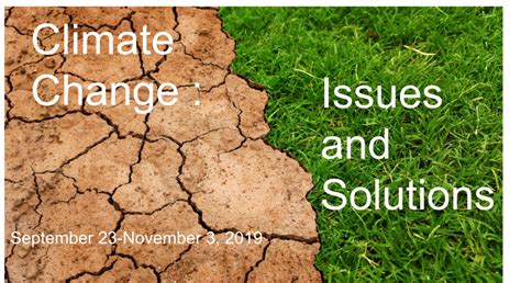 On Display: Climate Change - Issues and Solutions | Bentley University